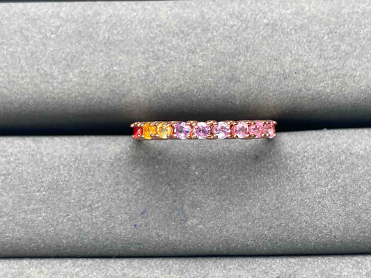 A5716 Colorful Sapphire Ring