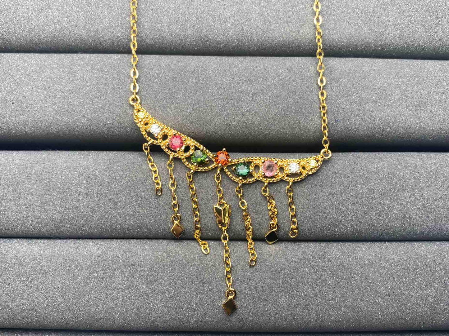 A6008 Tourmaline Necklace