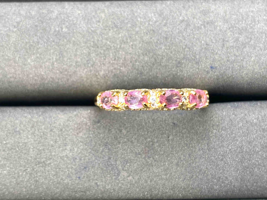 A6046 Pink Sapphire Ring