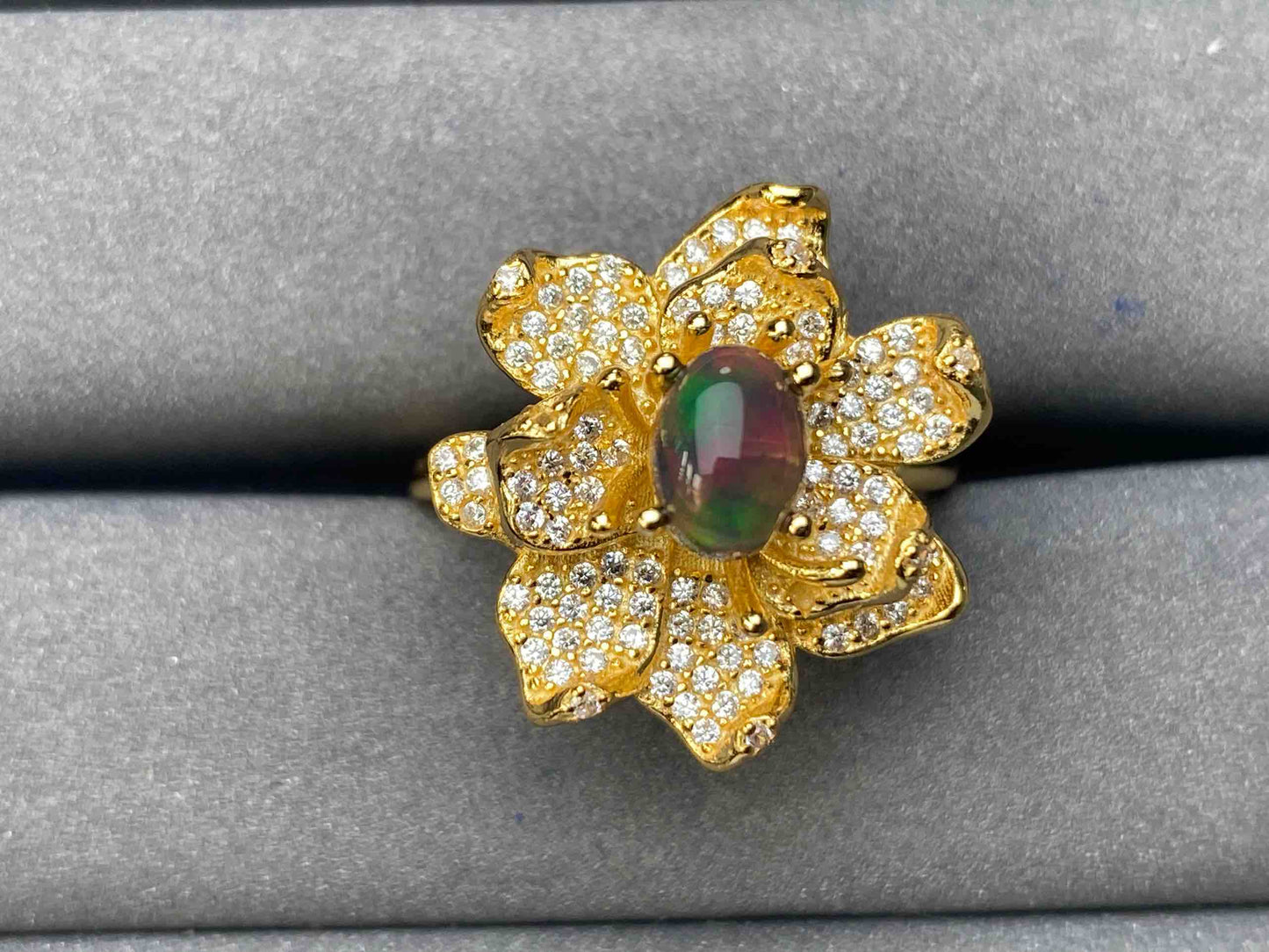 A6064 Opal Ring