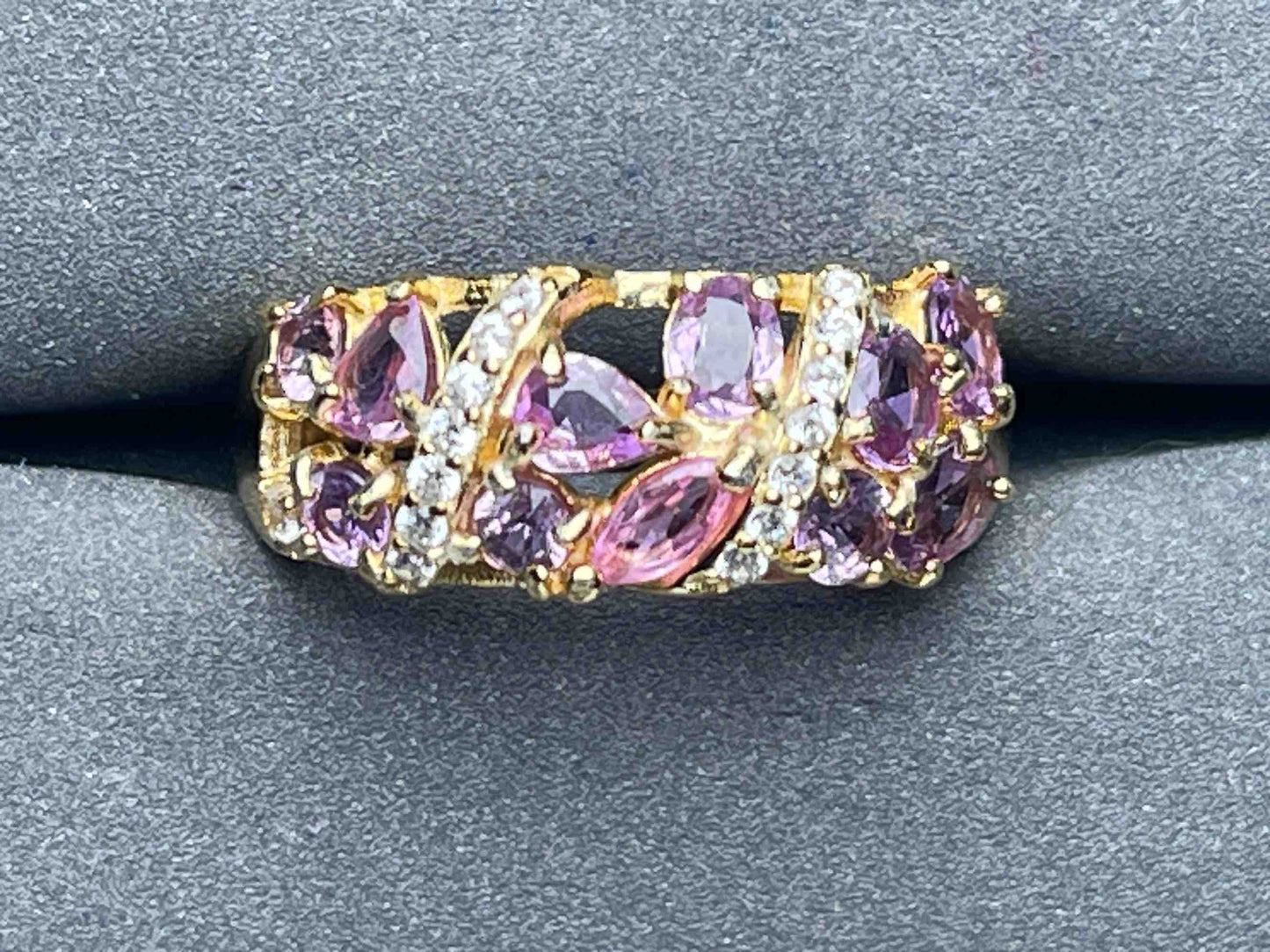 A6106 Purple Sapphire Ring