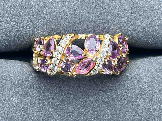 A6106 Purple Sapphire Ring