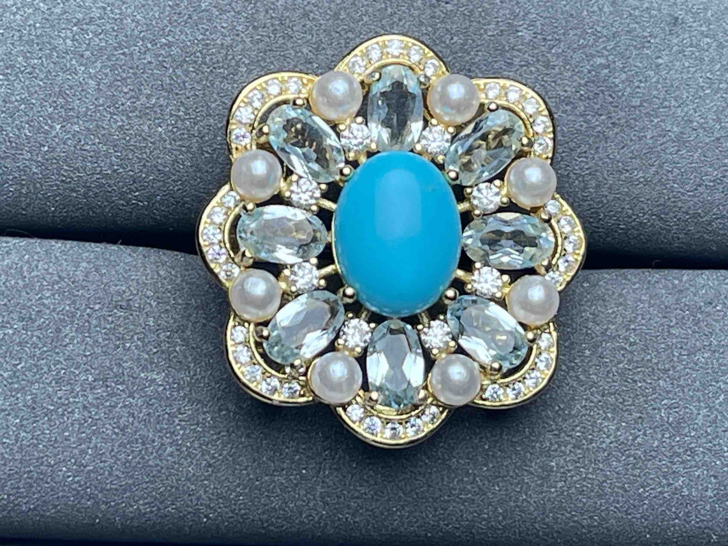A6108 Turquoise Ring