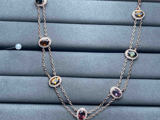 A6112 Tourmaline Necklace