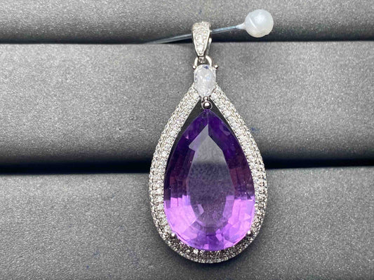 A6128 Amethyst Pendant