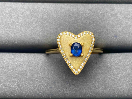 A6146 Blue Sapphire Ring