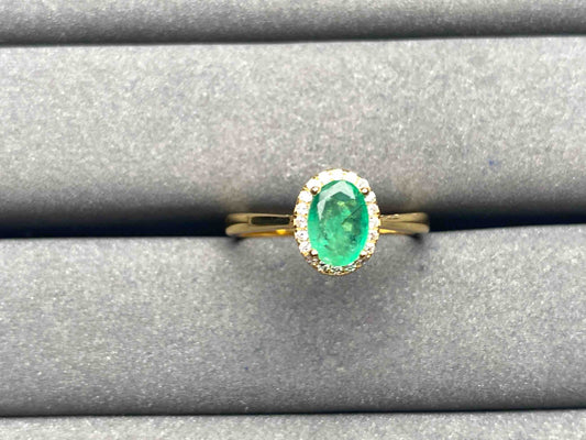 A6158 Emerald Ring