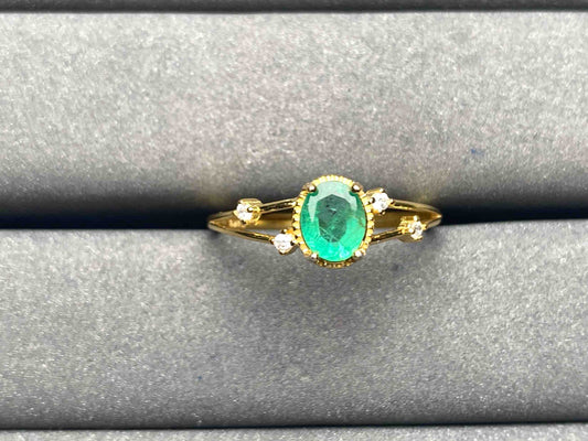 A6160 Emerald Ring