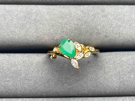 A6161 Emerald Ring