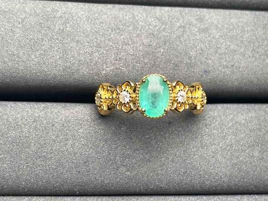 A6162 Emerald Ring