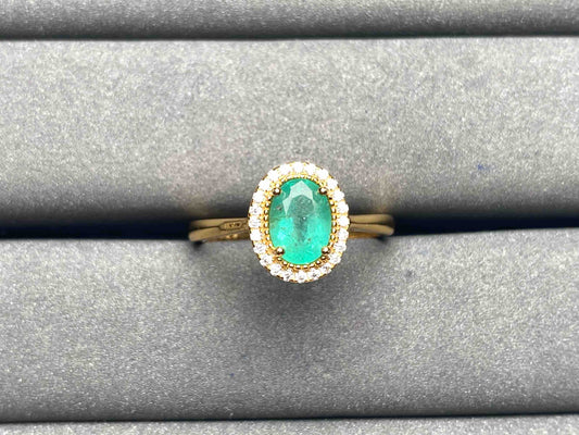 A6163 Emerald Ring