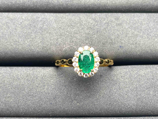 A6164 Emerald Ring