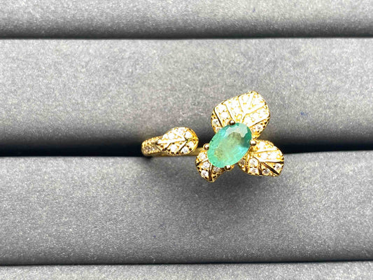 A6166 Emerald Ring
