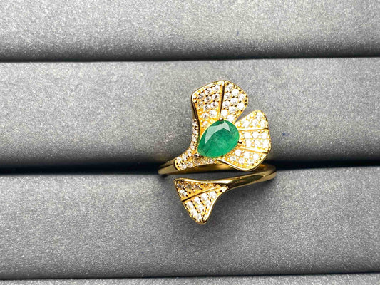 A6168 Emerald Ring
