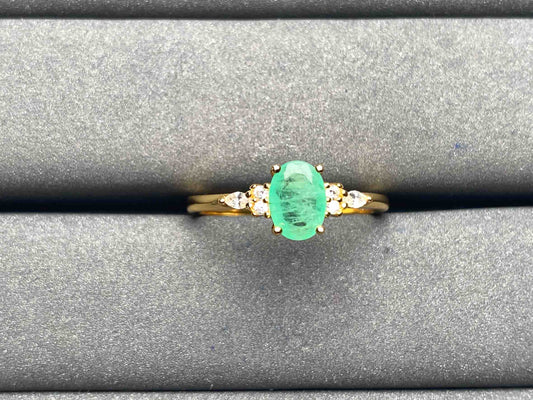 A6171 Emerald Ring