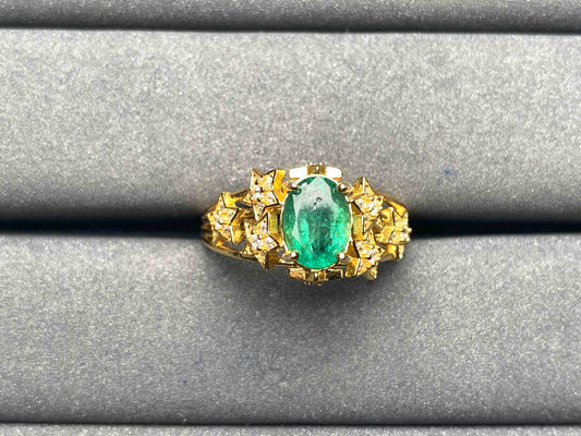 A6172 Emerald Ring
