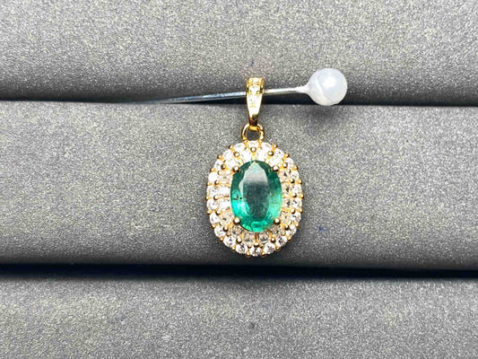 A6189 Emerald Pendant