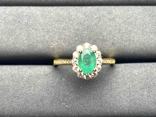 A6201 Emerald Ring