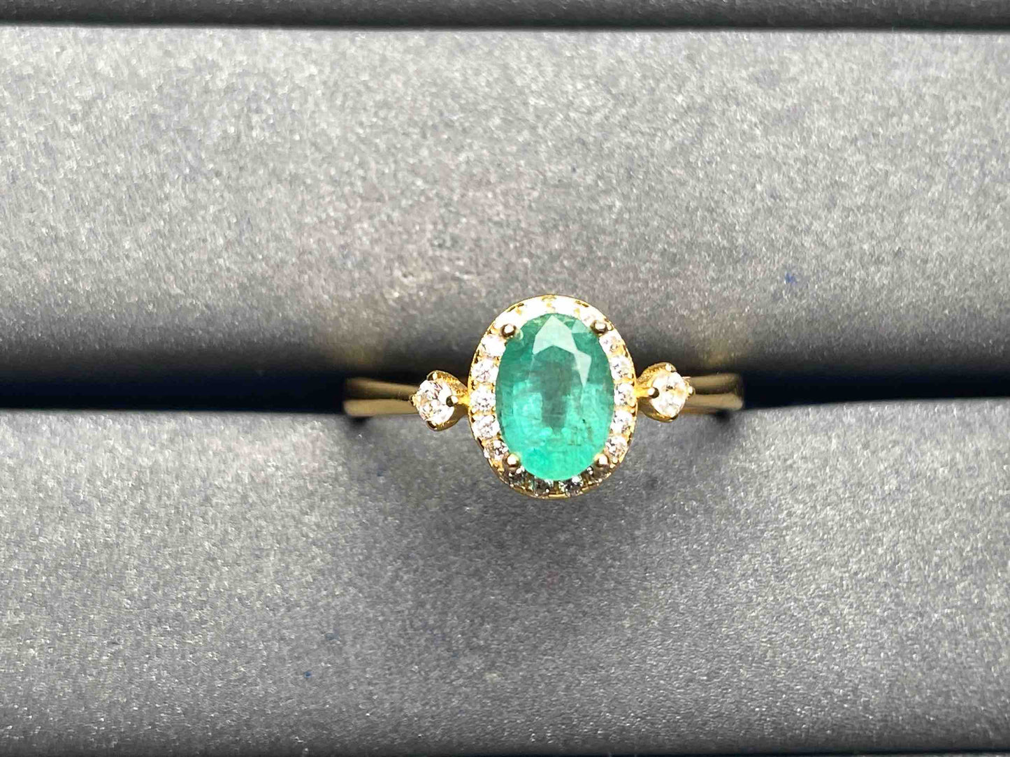 A6203 Emerald Ring
