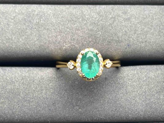 A6203 Emerald Ring