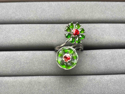 A6264 Diopside Ring