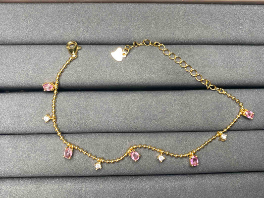 A6275 Pink Sapphire Bracelet
