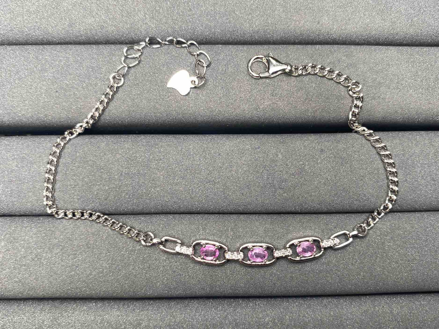 A6276 Pink Sapphire Bracelet