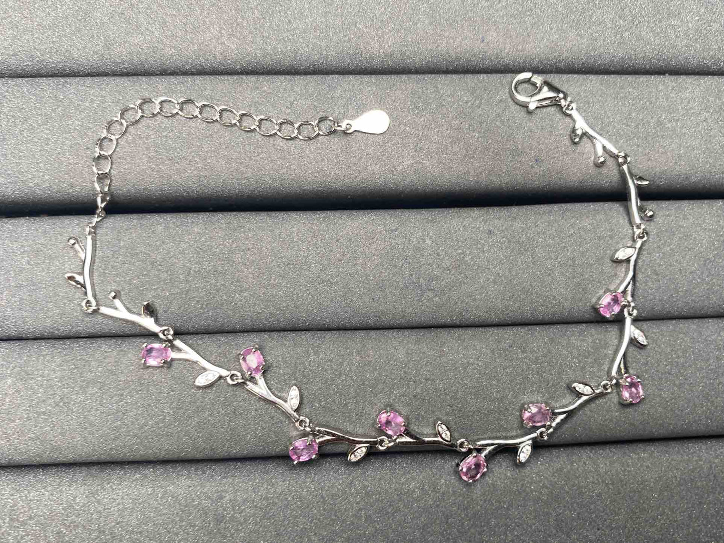 A6277 Pink Sapphire Bracelet