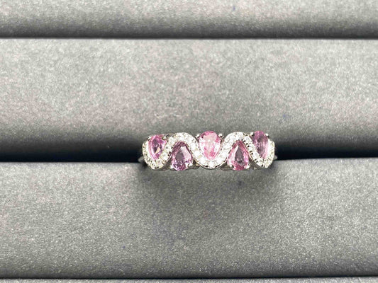 A6302 Pink Sapphire Ring