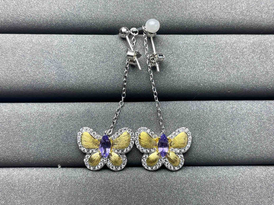 A636 Tanzanite Earrings