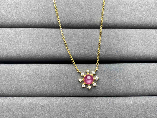 A6391 Sapphire Necklace