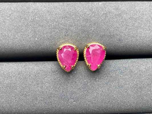 A6399 Ruby Earrings