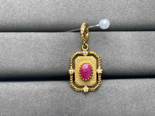 A6409 Sapphire Pendant