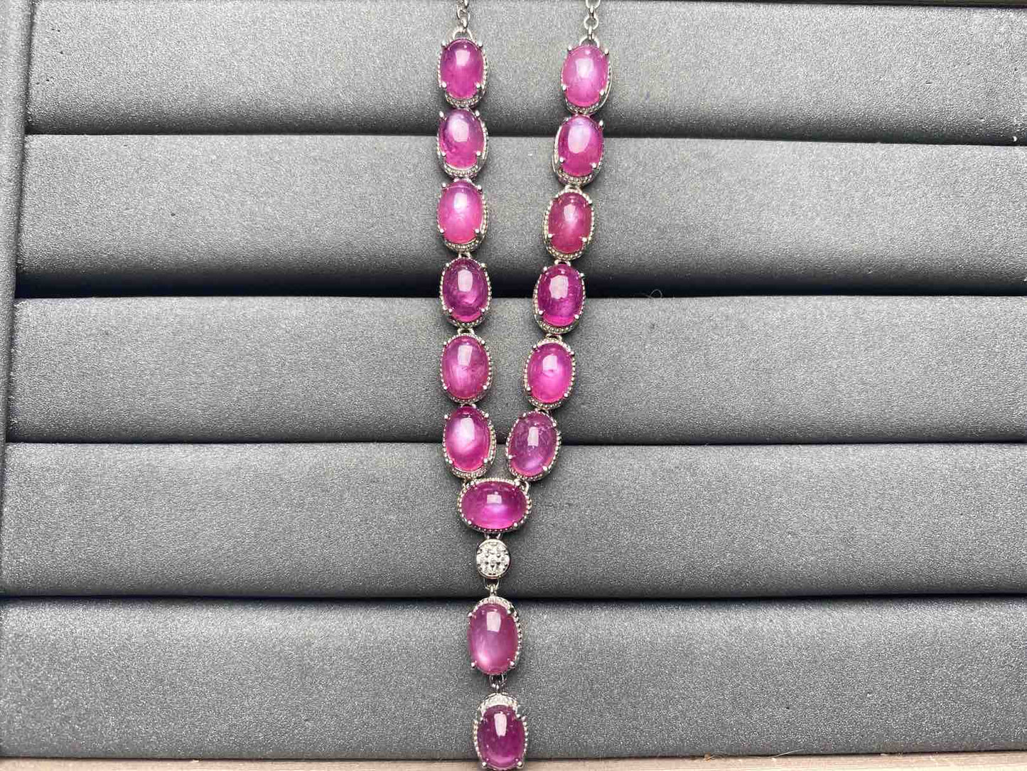 A6416 Star sapphire Necklace