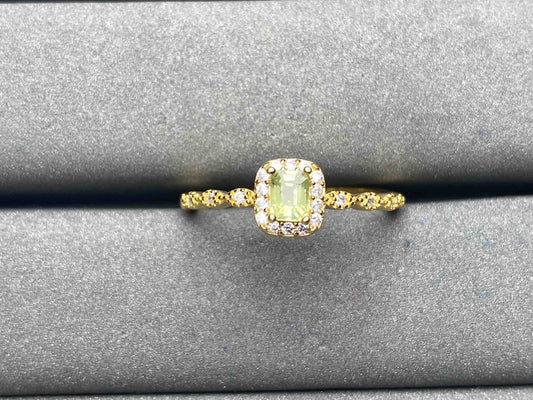 A6436 Yellow Sapphire Ring