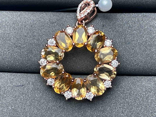 A6458 Citrine Pendant
