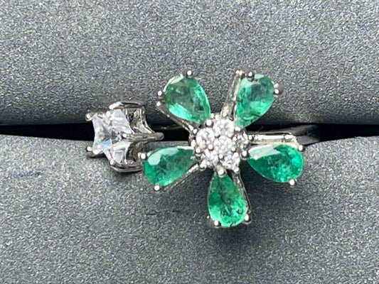 A6466 Emerald Ring