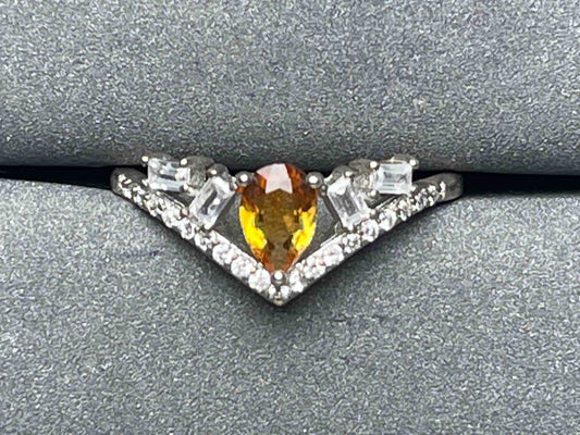 A6488 Citrine Ring