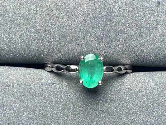 A6490 Emerald Ring