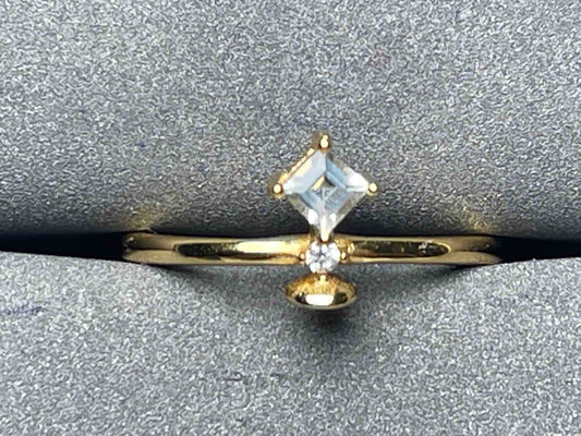 A6498 Aquamarine Ring