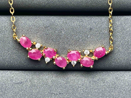 A6513 Ruby Necklace