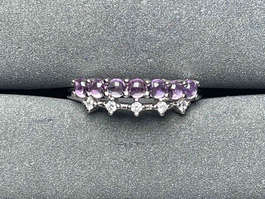 A6514 Purple Sapphire Ring