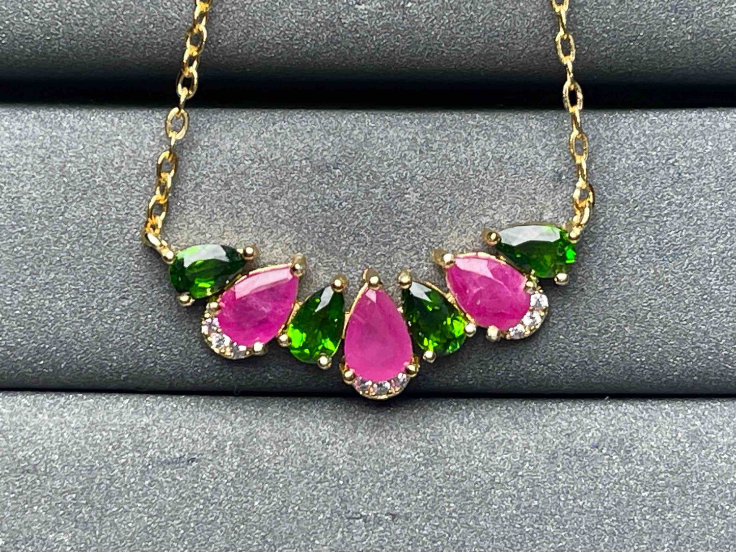 A6518 Ruby Necklace