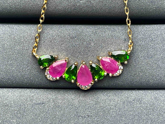 A6518 Ruby Necklace