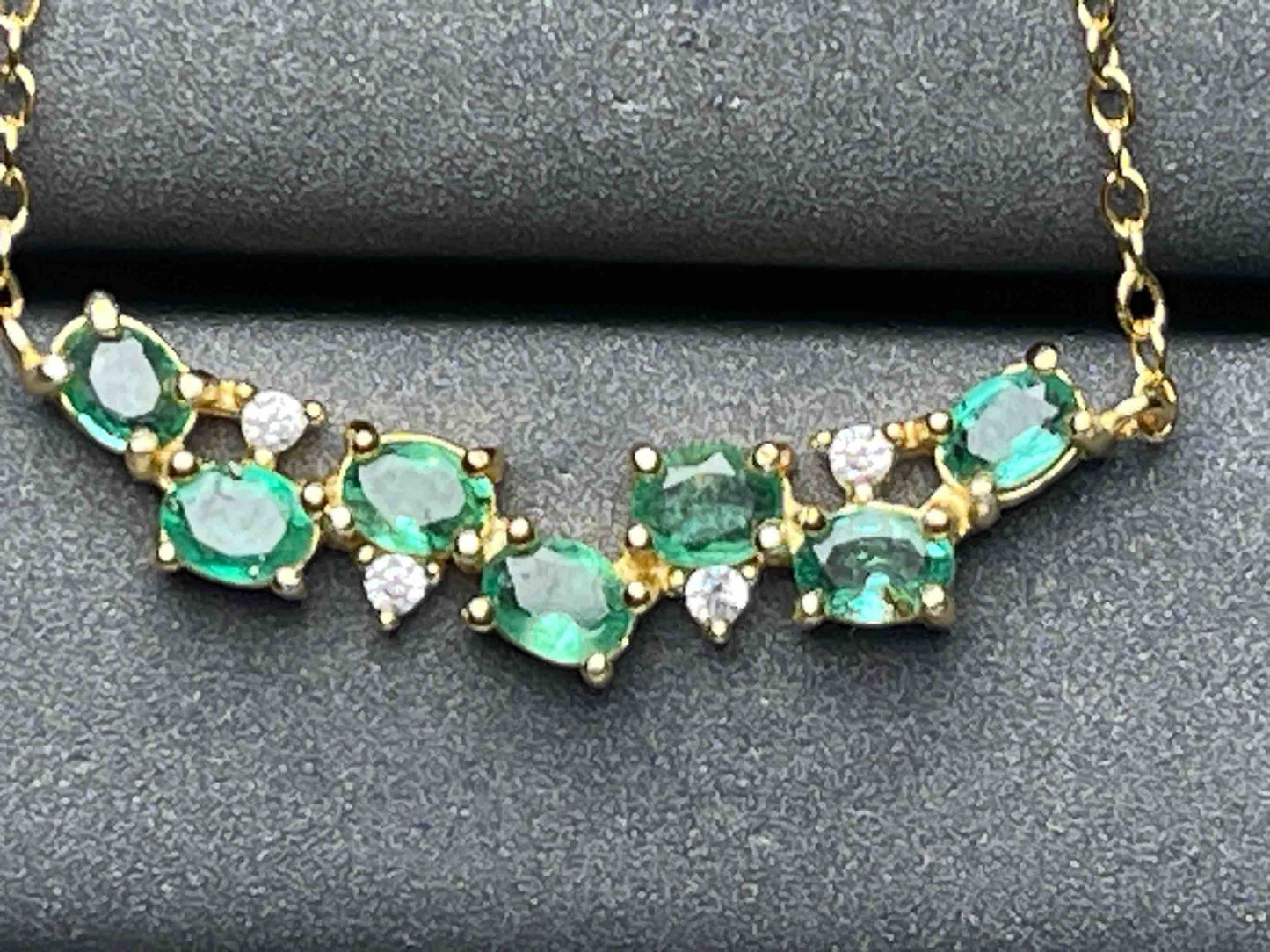 A6519 Emerald Necklace