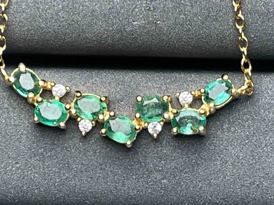 A6519 Emerald Necklace