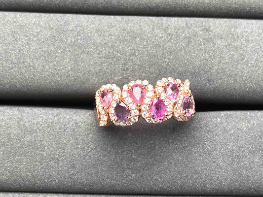 A6535 Pink Sapphire Ring