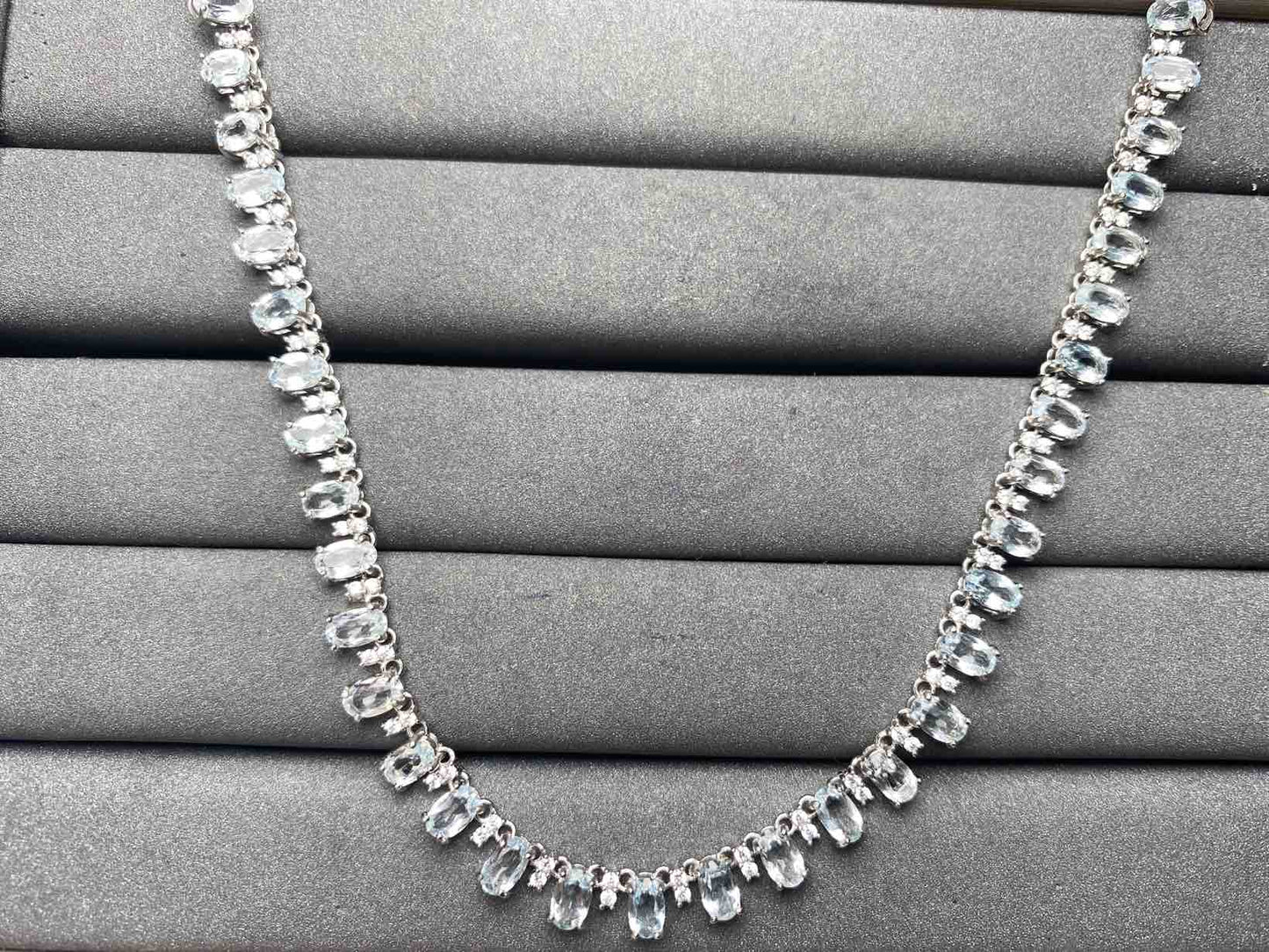 A6543 Aquamarine Necklace