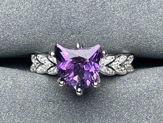 A6725 Amethyst Ring