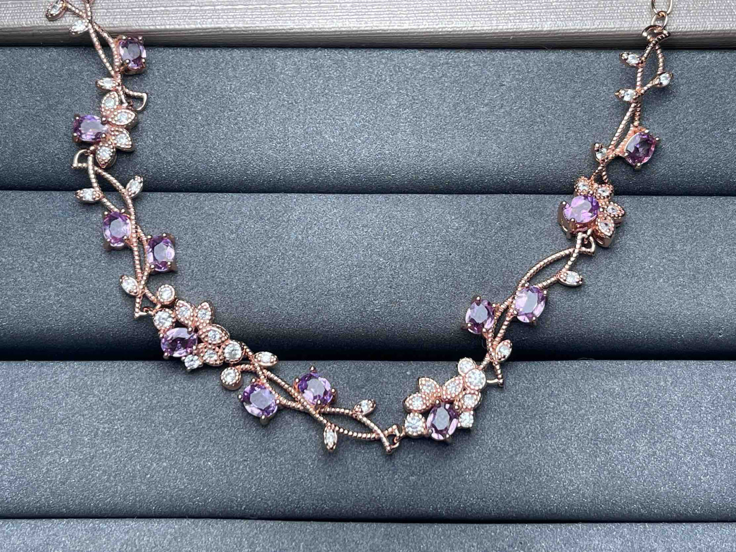 A6837 Purple Sapphire Bracelet